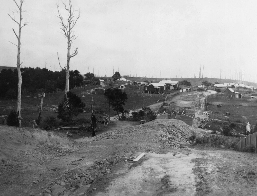 Construction of Fish Creek Bridge, Gippsland, Victoria