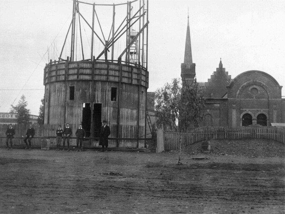 Construction of Echuca Water Tower