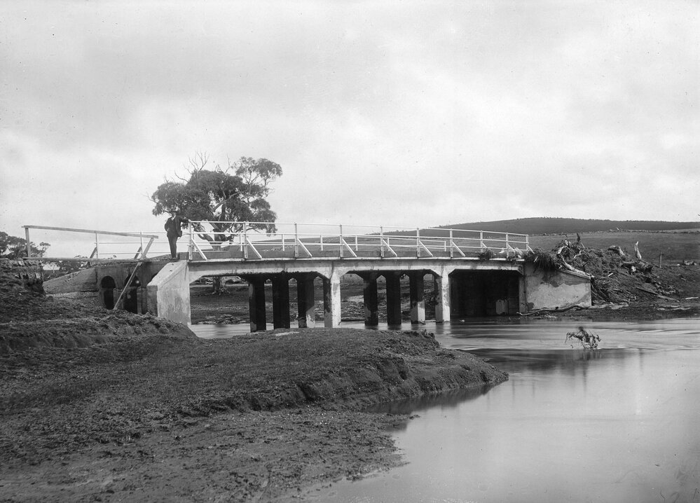 Monier Bridge over Deep Creek Lancefield, Victoria