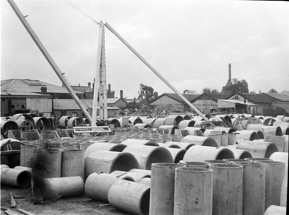Reinforced Concrete Pipe factory, Richmond, Victoria