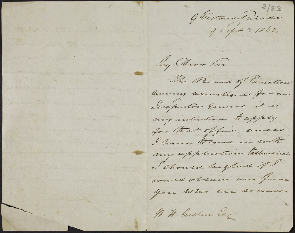 BUDD, R. Hale. 9 Victoria Parade (Melbourne).