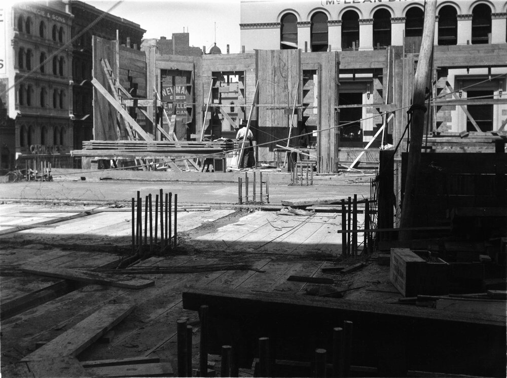 Construction of Elizabeth House, Elizabeth Street, Melbourne