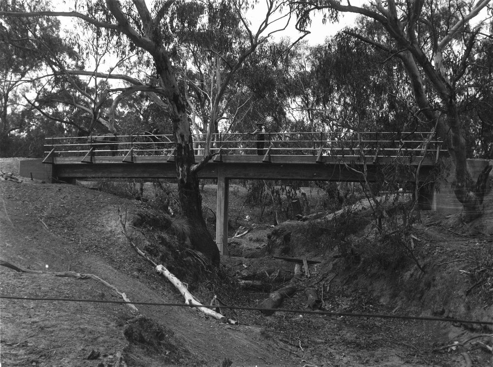 Bridge over Black Dog Creek, Escort Bridge Road, Norong, Victoria