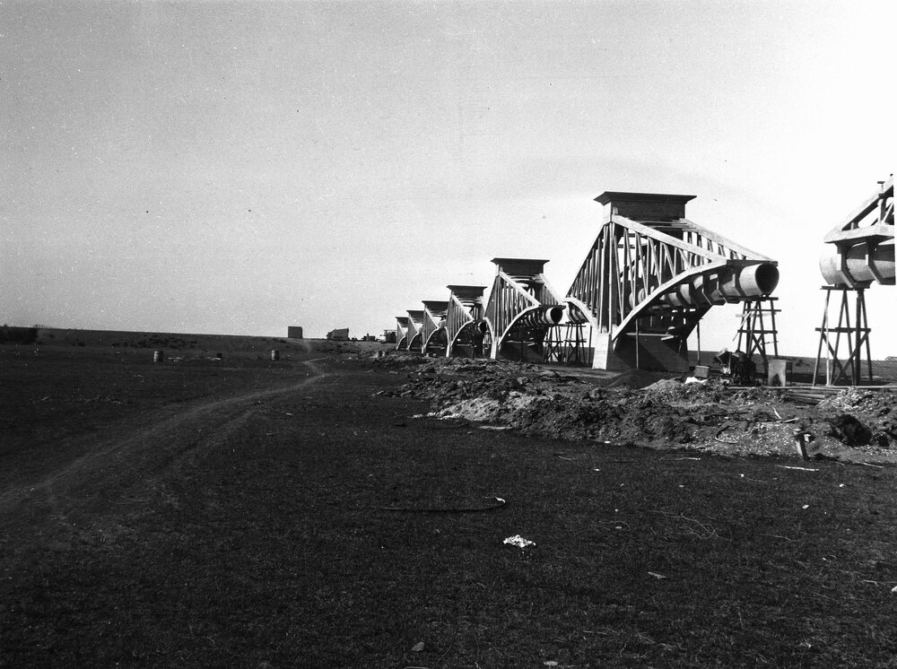 Construction of Geelong Sewage Aqueduct
