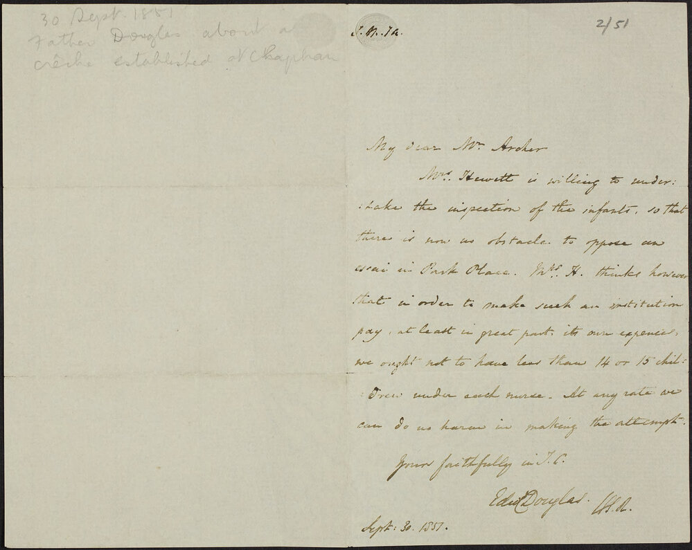 DOUGLAS, Fr Edward, C.SS.R. (Congregation of Most Holy Redeemer or Redemptor) Clapham.