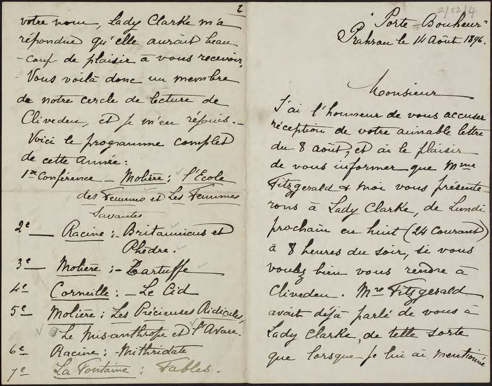 DREYFUS, Irma (see also Aarons), "Porte-Bonheur", Prahran.