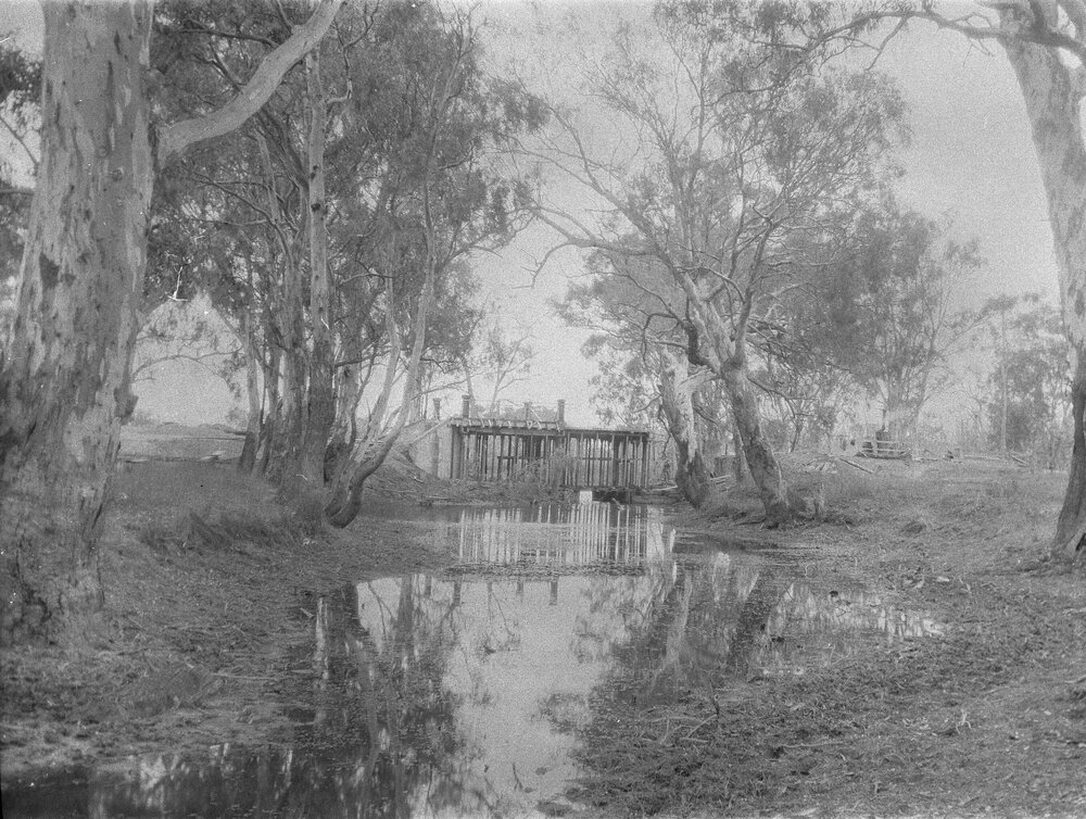 Construction of Wangaratta Bridge