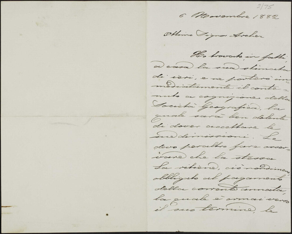 GAGLIARDI, F. No address.