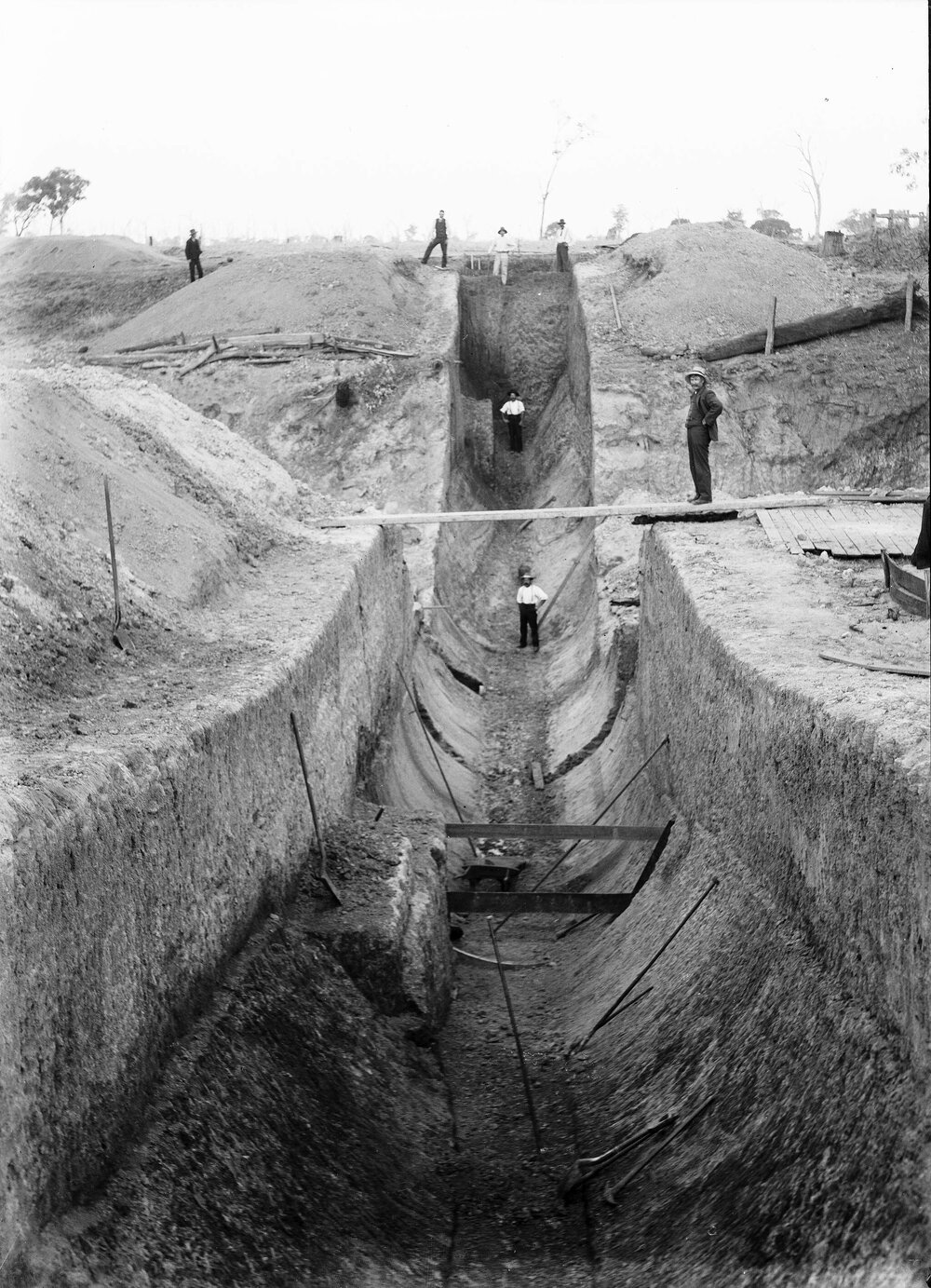 Warranga Shire, Muddy Creek Excavation