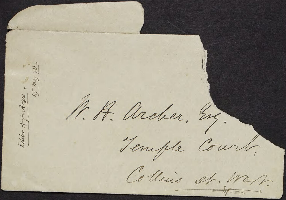 HADDON, Fred W.  (Journalist and editor) No address.