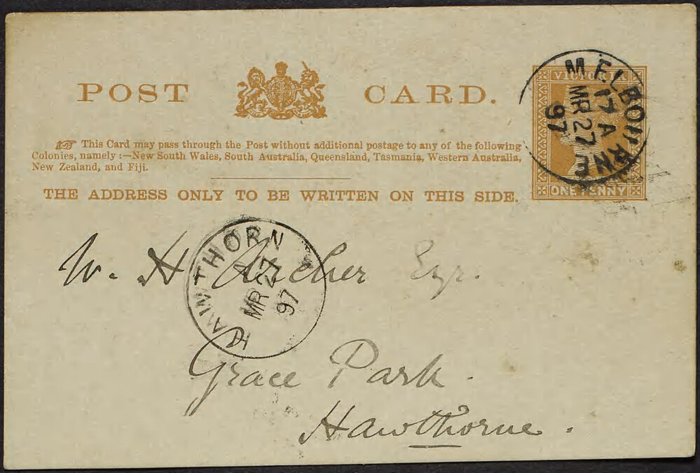 HALL, Bernard L. (Director of National Gallery in Melbourne), no address.