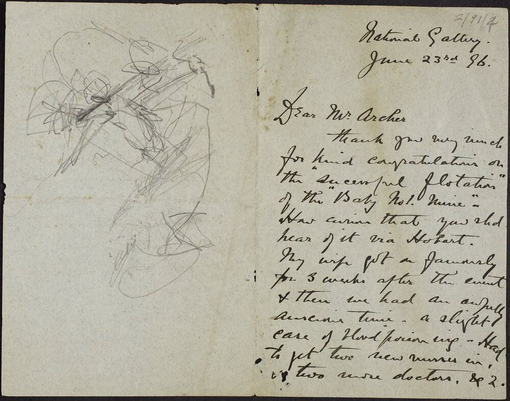 HALL, Bernard L. (Director of National Gallery in Melbourne), no address.