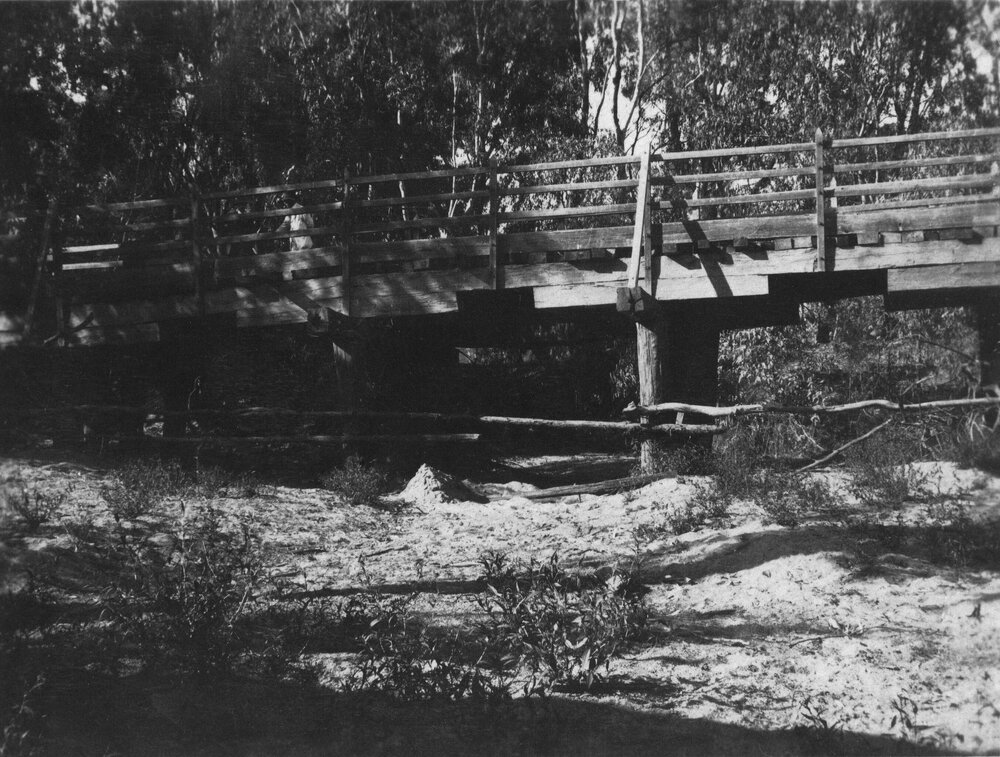 Benalla. Old Swan Pool Bridge