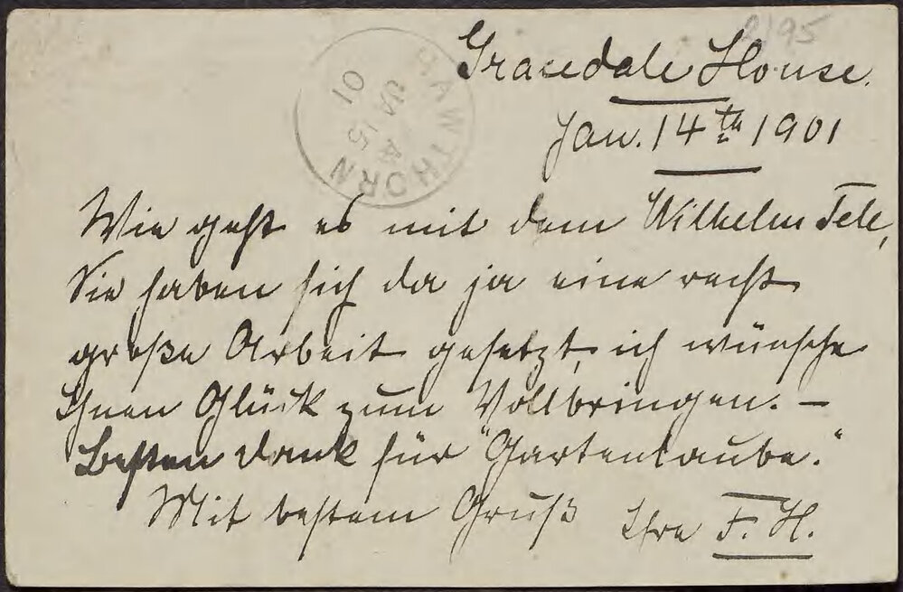 HAUK, F. Gracedale House