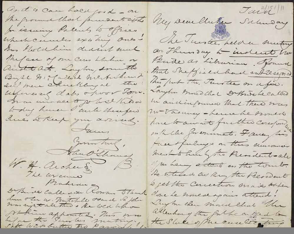 O'SHANASSY, JOHN, Legislative Assembly.