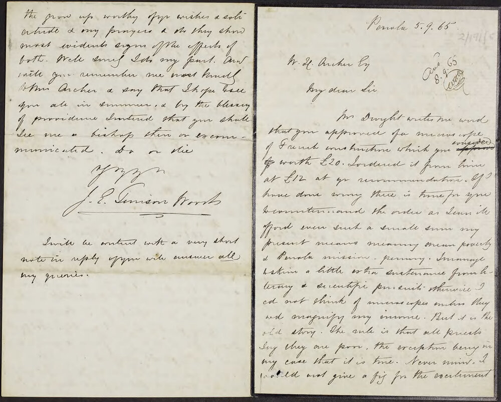 TENISON-WOODS, Fr Julian, Penola.