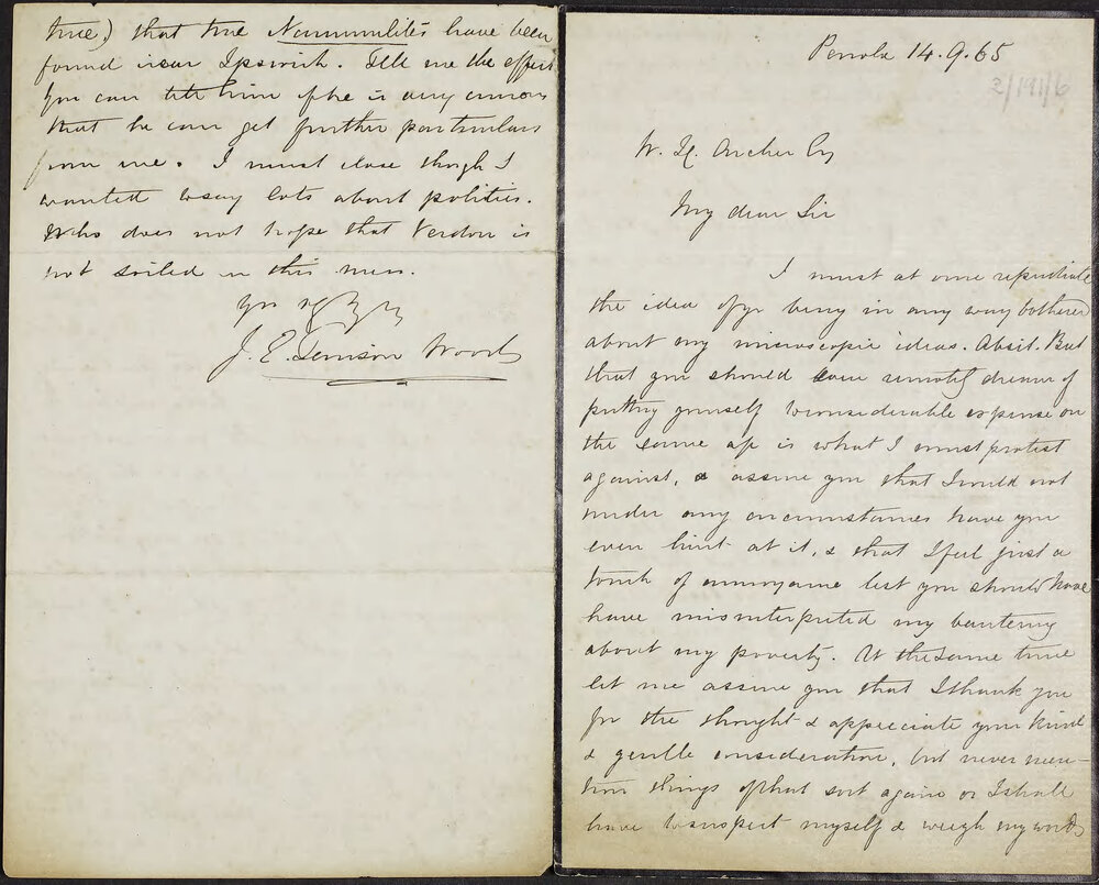 TENISON-WOODS, Fr Julian, Penola.