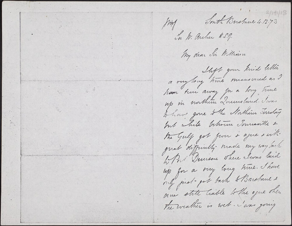 TENISON-WOODS, Fr Julian, Hobart.