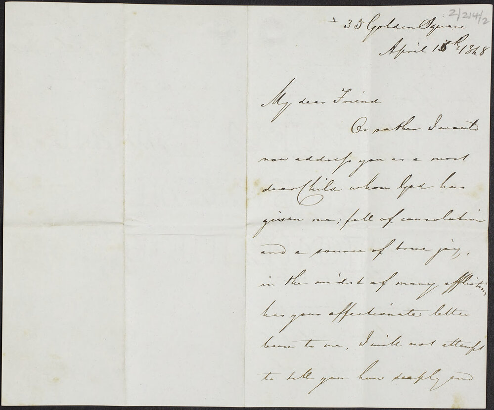 WISEMAN, N. Cardinal, 35 Golden Square.