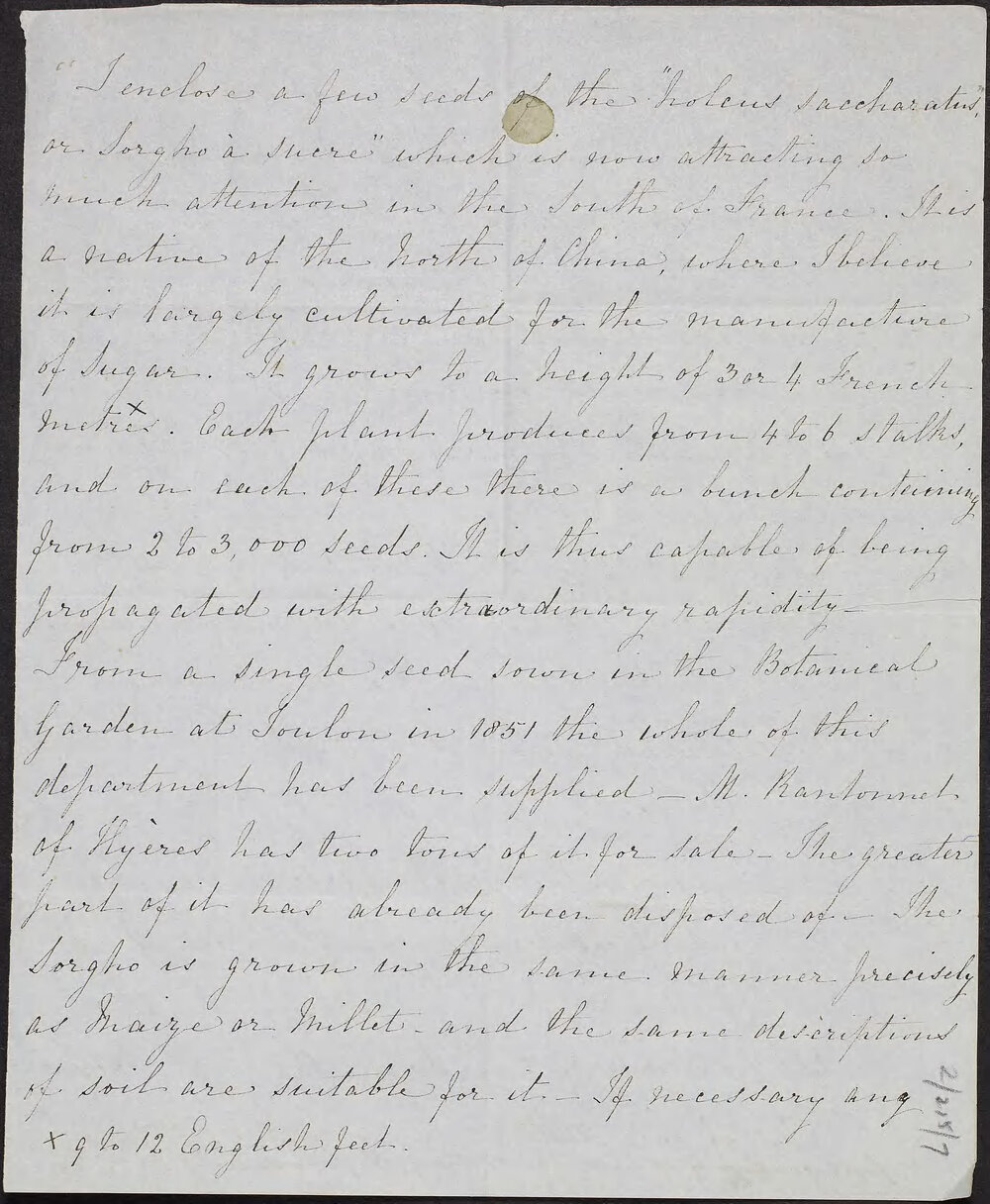 Unknown, no address.