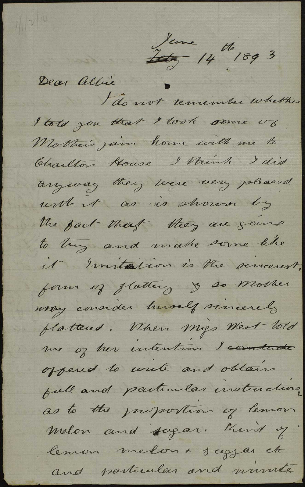 Joseph E. Bishop, to Albert.