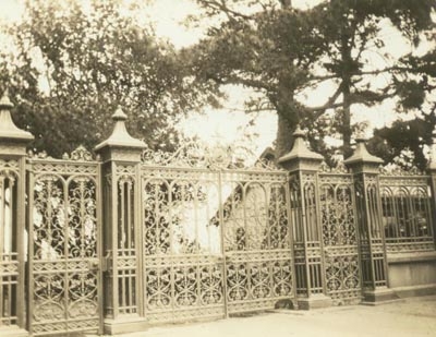 The Hermitage gates.