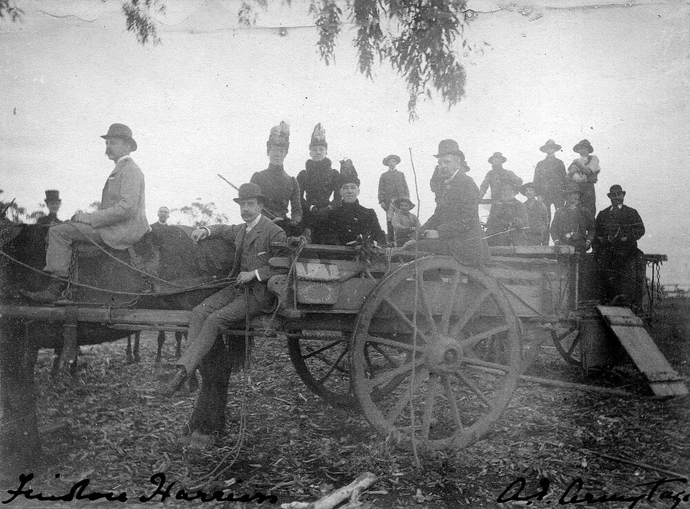 Conveyances of the past.