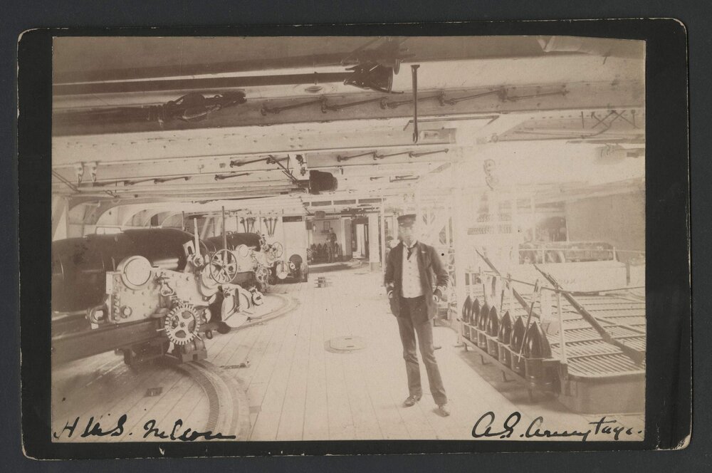 Interior of a ship