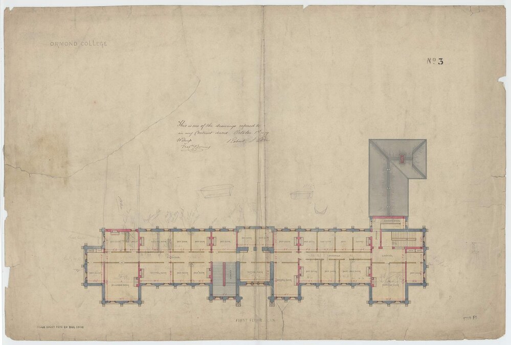 Ormond College First Floor