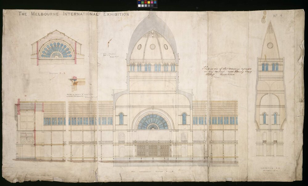 The Melbourne International Exhibition, No 4