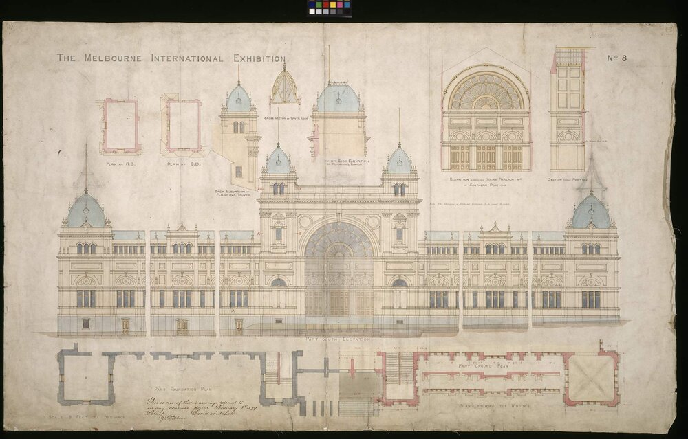 The Melbourne International Exhibition, No. 8