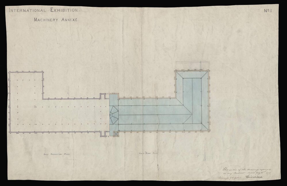 International Exhibition Machinery Annexe, No. 1.