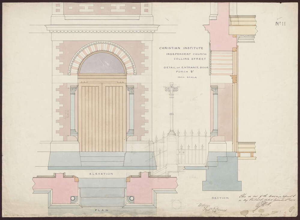 Christian Institute Independent Church, Collins St
