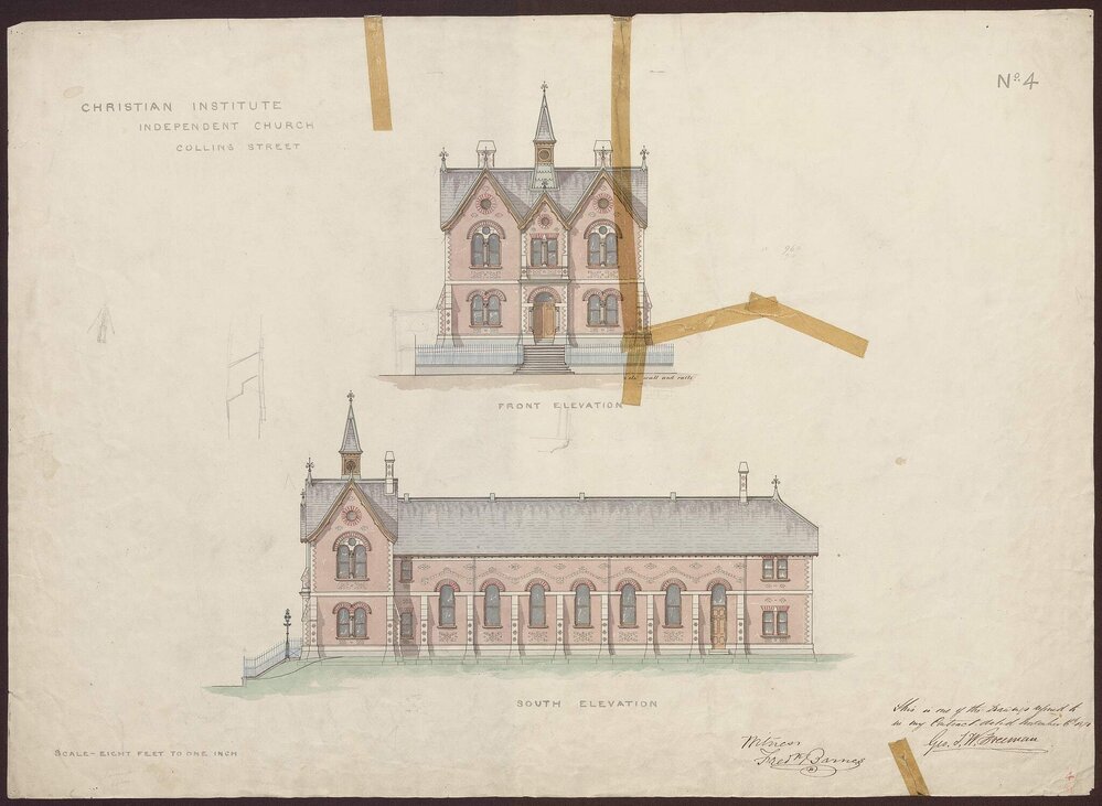 Christian Institute Independent Church, Collins St