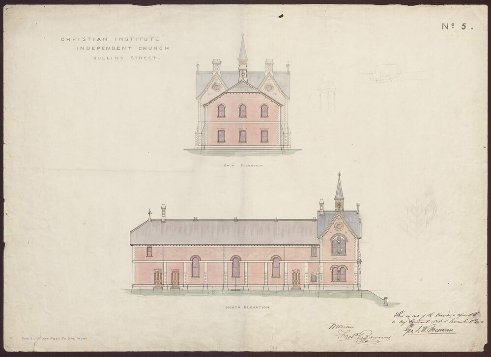 Christian Institute Independent Church, Collins St [1359]