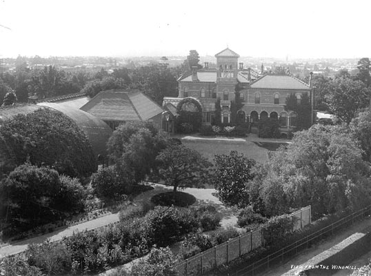 View from the Windmill, Rippon Lea