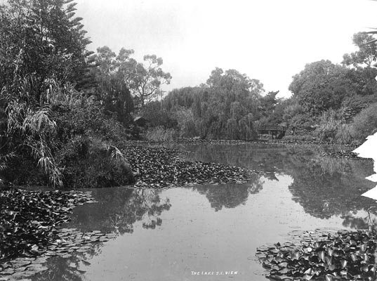 The Lake, South-East View, Rippon Lea
