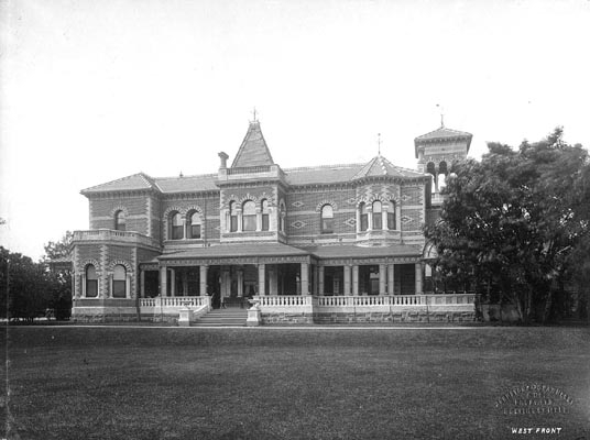 West front, Rippon Lea
