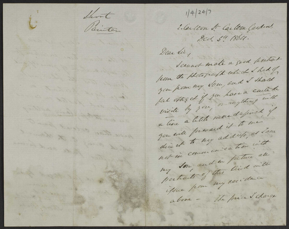 [From Henry Short Scuts, 5 December 1864]