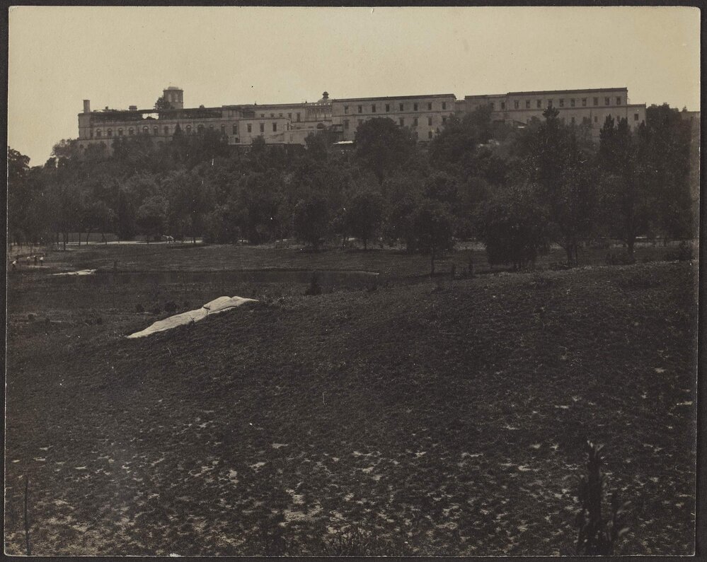 Chapultepec, the Palace of the President of Mexico, in Mexico City.