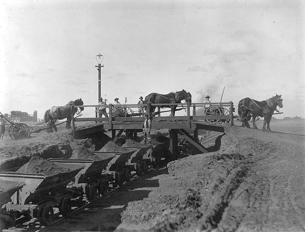 Railway Tipping Door