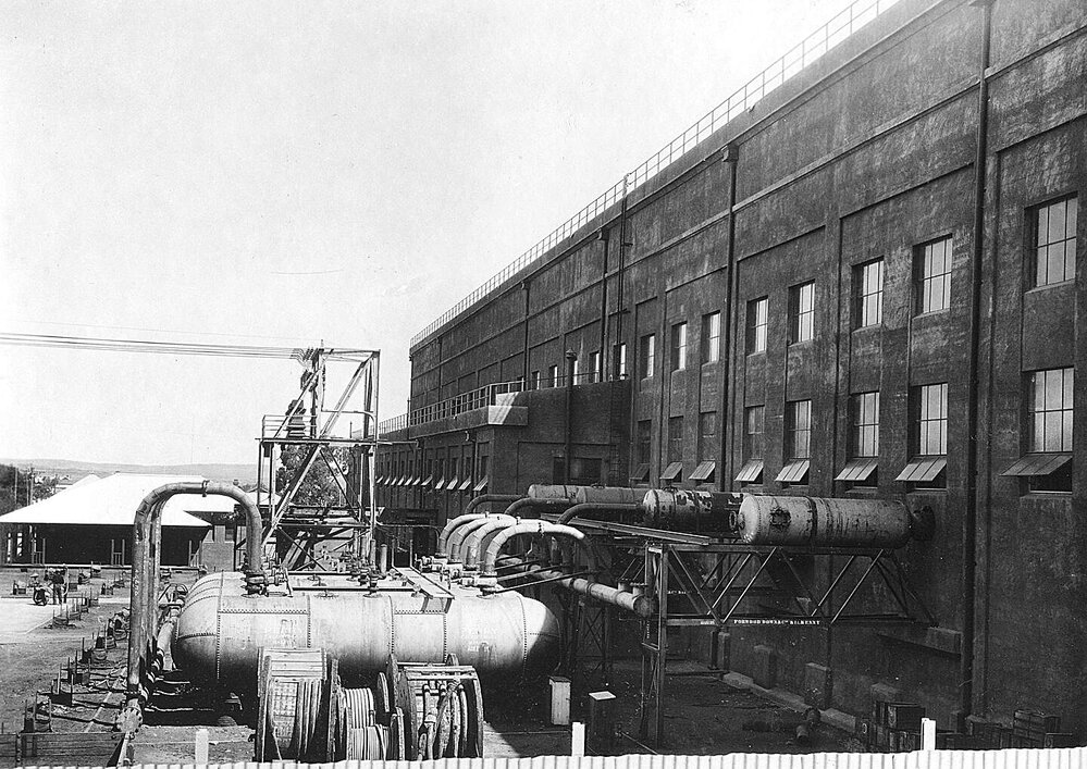 North Side of Power House