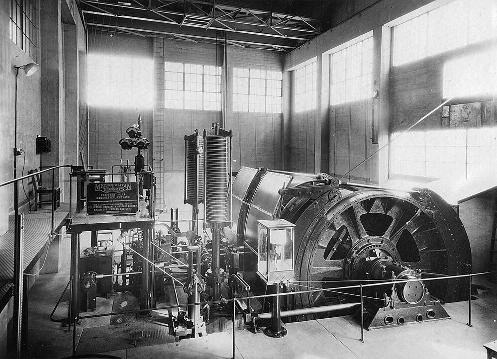 Rock Dril Shop at No.7 Shaft.