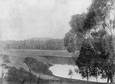 Kirk's Reservoir near Ballarat, Victoria.