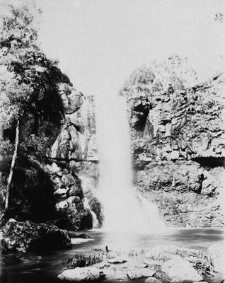 Waterfall, Ballarat, Victoria.