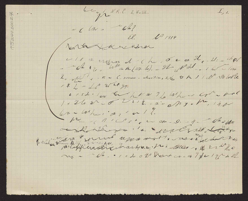 [Shorthand notes written by Augustin Lodewyckx]