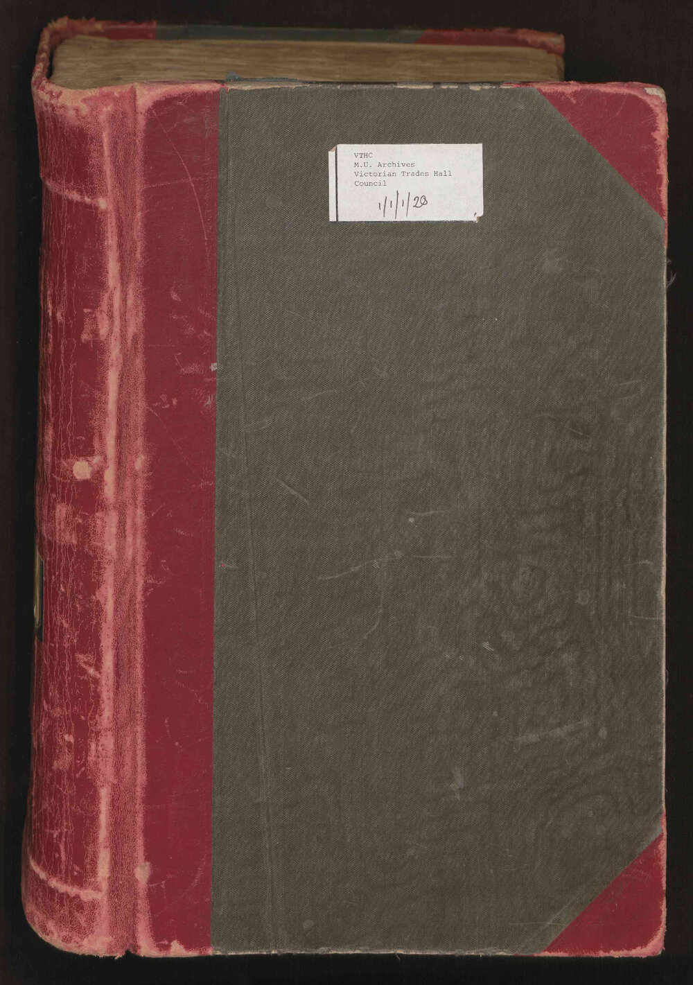 Minute book Trades Hall Council 1945-1948