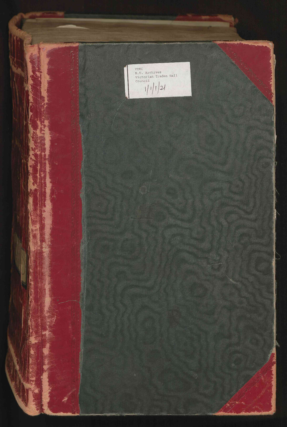 Minute book Trades Hall Council 1948 to 1950