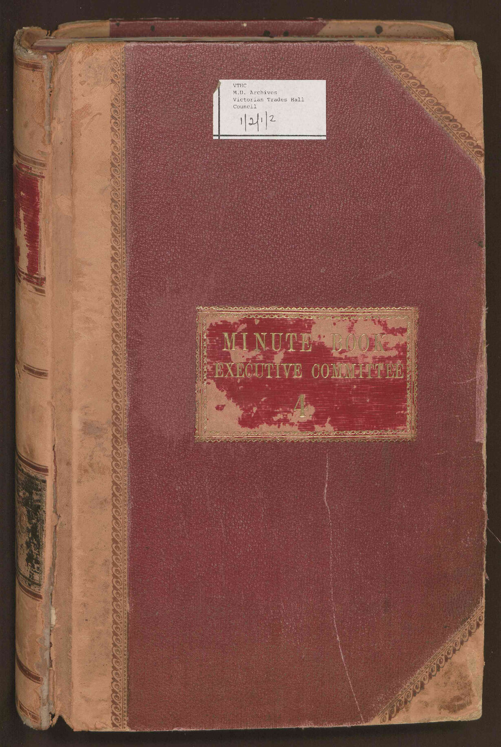 Minute Book Executive Committee