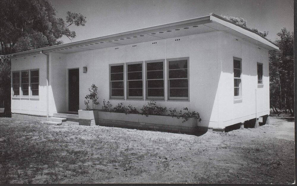 NSW Housing Commission, prefabricated timber, fibro house